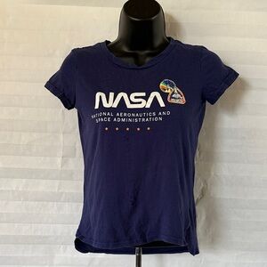 NASA Space Crew Tee – Buzz Aldrin – Girls Size Medium
